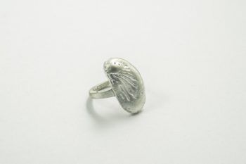 anillo orelleta de plata