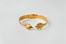 Gold-plated ocean bracelet
