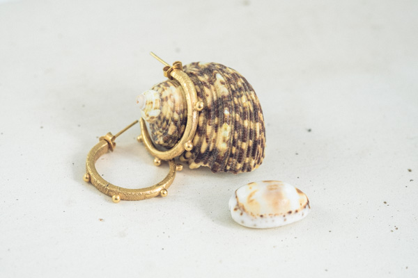 Pendientes nomad bolitas